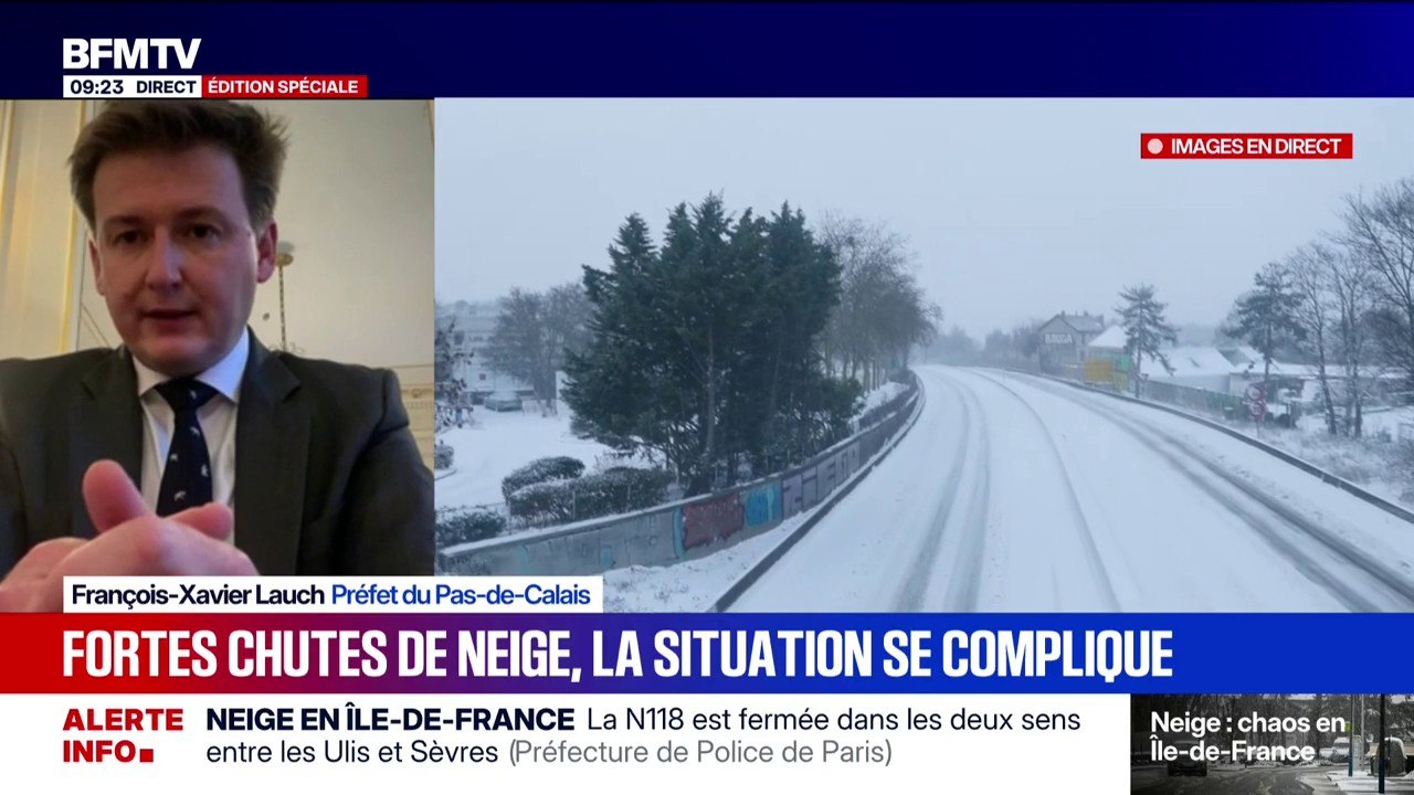 Neige-verglas: le préfet du Pas-de-Calais incite à "ne pas circuler si ce n'est pas nécessaire"