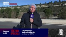 Neige-verglas: l a8 coupée en direction de aix et marseille après des accidents