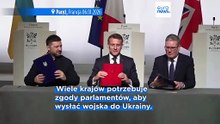 Francja i Wielka Brytania potwierdzają obecność wojsk lądowych po zawieszeniu broni na Ukrainie