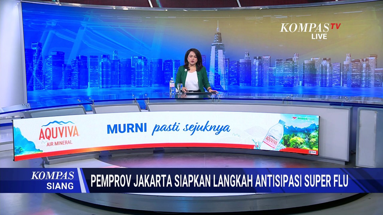 Antisipasi Super Flu di Jakarta, Gubernur Pramono Siapkan Langkah Pencegahan | KOMPAS SIANG
