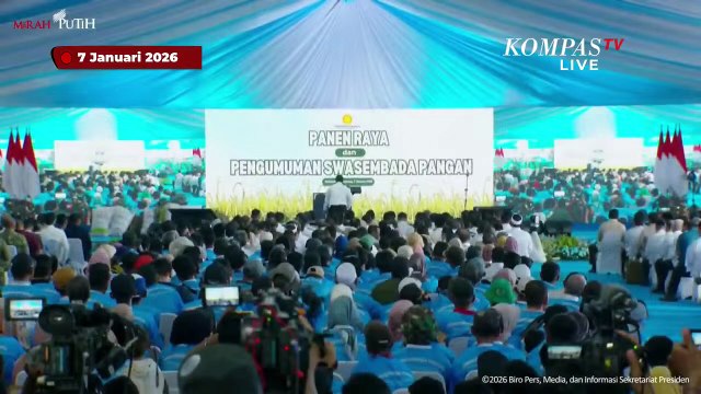 [FULL] Ngakak! Depan Presiden Prabowo, Mentan Amran Ngaku Vertigo-Laporkan Target Swasembada Pangan