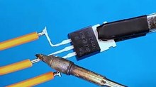 Make a touch lamp with just a MOSFET and a few parts!
