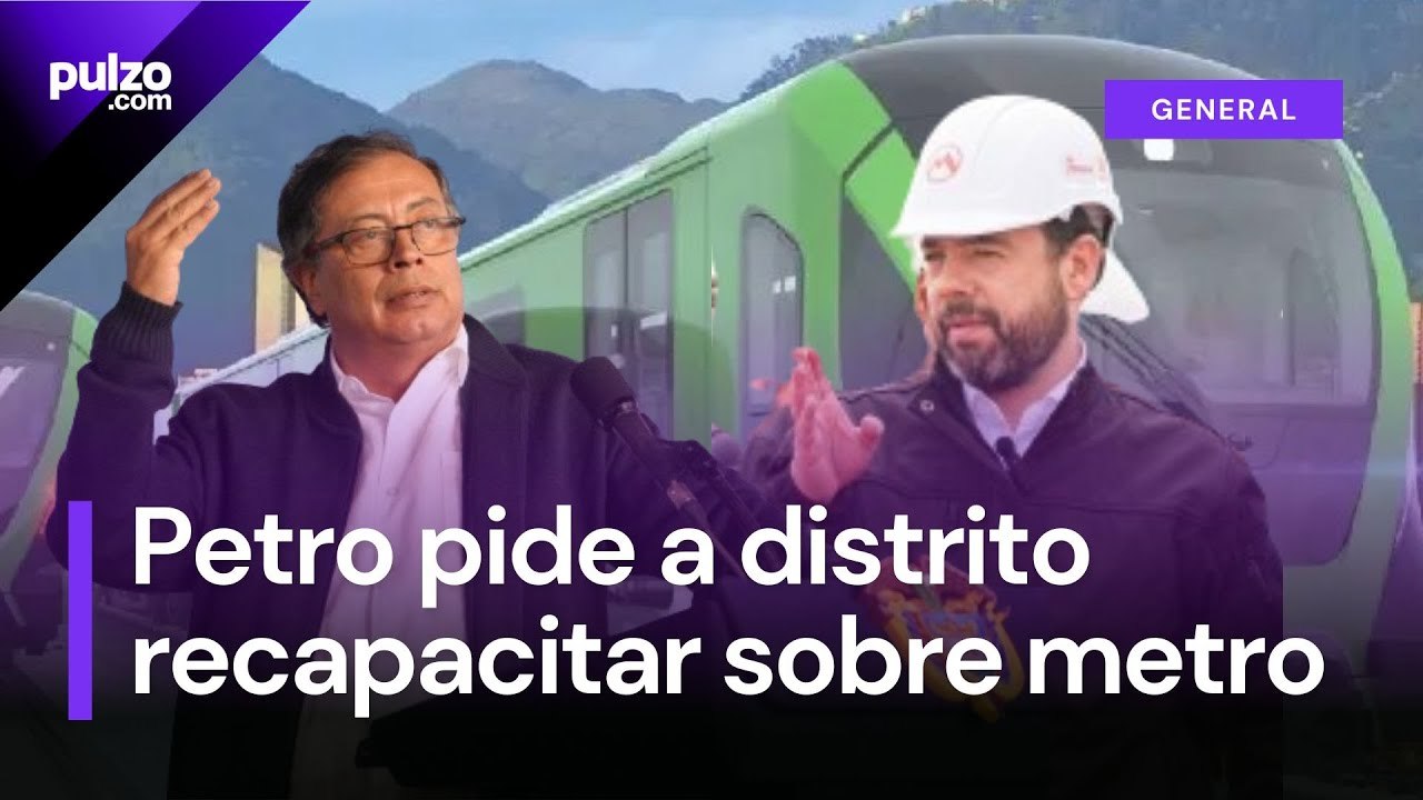 Galán presentó balance del metro y Petro lo invitó a recapacitar | Pulzo
