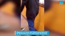 Disparos en torno del Palacio presidencial de Venezuela por el sobrevuelo de drones