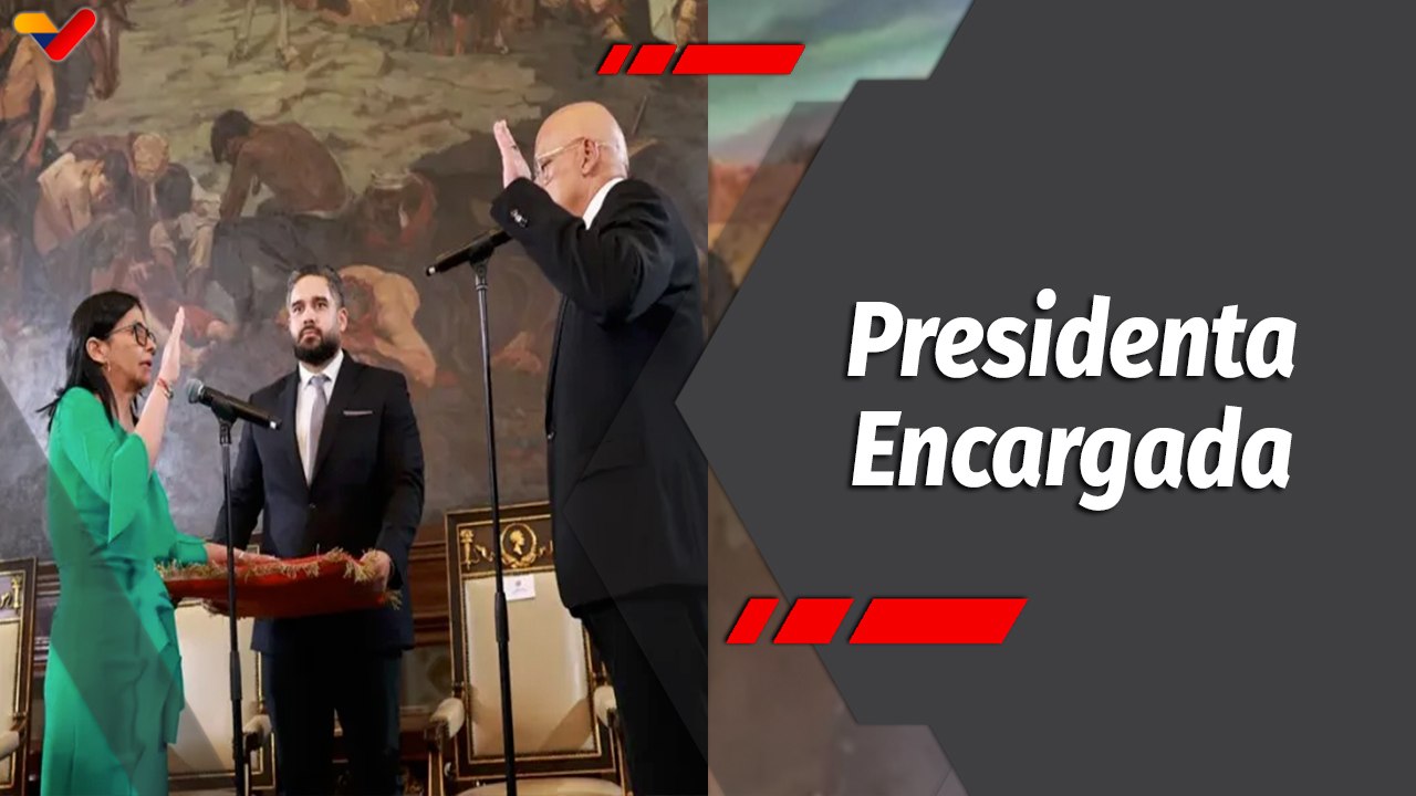 Programa 360º | Delcy Rodríguez Gómez juramentada como Presidenta Encargada de Venezuela