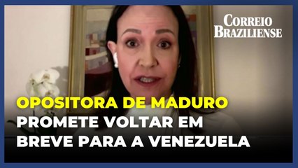 ‘Em eleições livres e justas, venceremos com mais de 90% dos votos’, diz María Corina Machado sobre a Venezuela