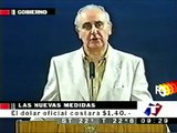 Fin de la convertibilidad (con títulos y tanda) - TN (8 de enero 2002)