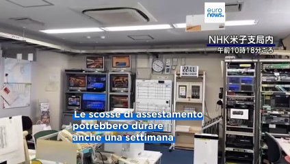 Forte scossa di terremoto di magnitudo 5,6 nel Giappone occidentale: nessun allarme tsunami