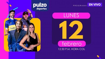 EN VIVO: Pulzo Deportes 12 de febrero - Millonarios de local en Medellín