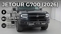 2026 Jetour G700 Walkaround & Innenraum: Power-SUV aus China