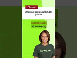 Ungarischer Filmregisseur Bela Tarr gestorben