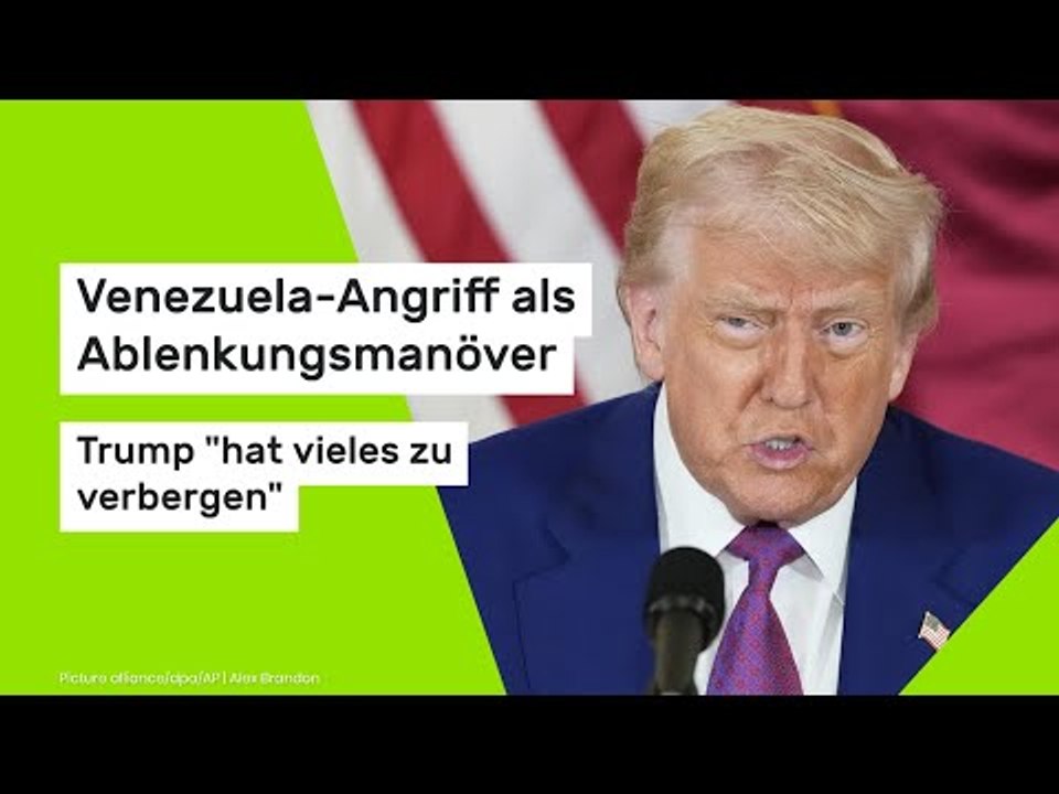 Venezuela-Angriff als Ablenkungsmanöver: US-Präsident 'hat vieles zu verbergen'