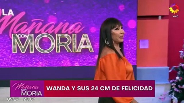El comentario sin filtro de Moria Casán por los 24 centímetros que ventiló Wanda Nara de Migueles: Es para...