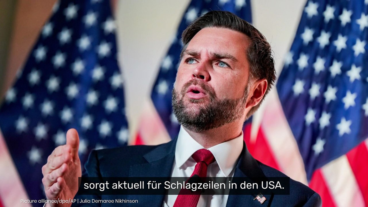 J.D. Vance: 'Verrückte Person' wollte einbrechen - US-Vize enthüllt Details nach Angriff auf Privathaus