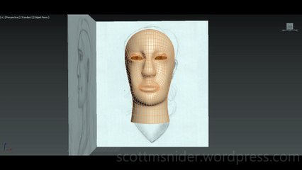 Flame: 3DS MAX Practice Polygon Modeling Head Model Video #128 (01-06-2026)