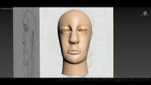 Flame: 3DS MAX Practice Polygon Modeling Head Model Video #122 (01-06-2026)