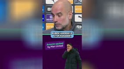 'Amorim is a top manager' - Guardiola