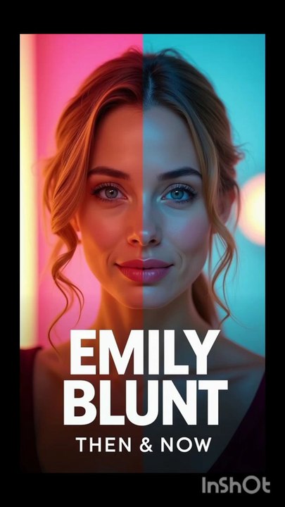 Emily blunt Then and Now