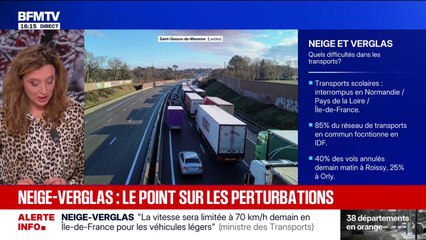 Interdiction de circulation des poids lourds, vitesse maximale limitée, coupure de l'A63... Le point sur les perturbations pour la journée de mercredi