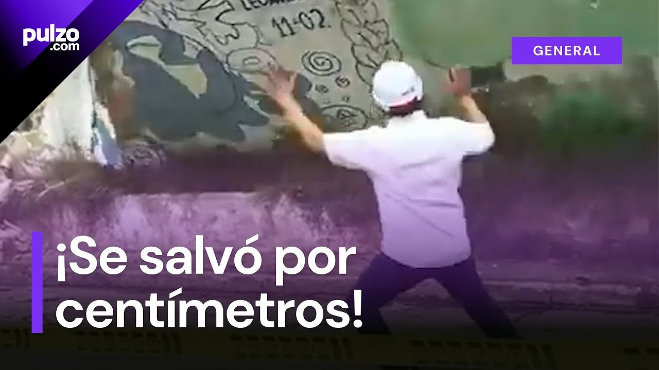 El alcalde de Cartagena se salvó de milagro de pared que se derrumbó | Pulzo