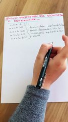 Matematik Basit Eşitsizlik