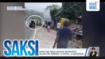 Truck, nang-araro ng mga bahay matapos umanong mawalan ng preno; 2 patay, 6 sugatan | Saksi