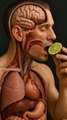 Science in action. What happens while Eating Lime in the human body?6,445#foryou#sciencetok#humanbody3,778#health #viralless