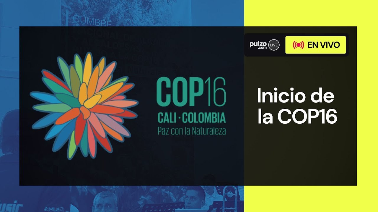 Inauguración de zona verde de la COP16 en Cali
