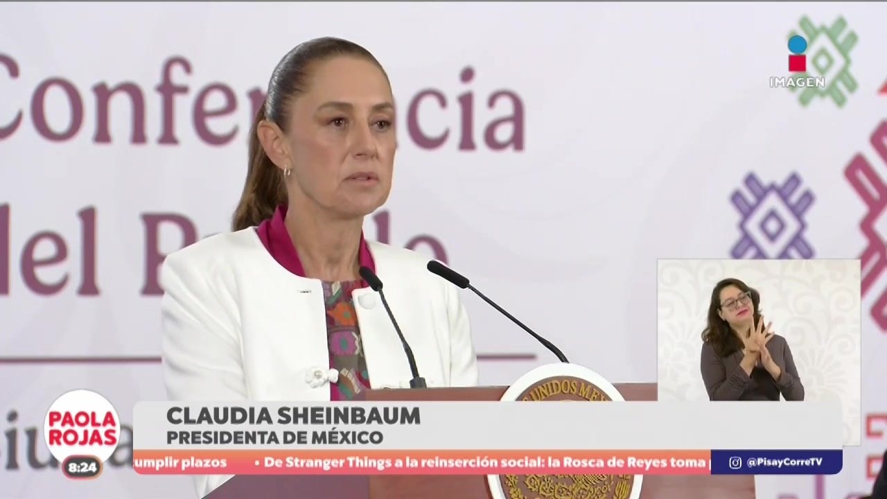 Sheinbaum responde a Trump y niega temer al crimen organizado | DPC con Paola Rojas