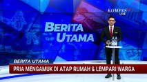 Geram! Pria di Kuta Mengamuk dari Atap Rumah Hingga Lukai Warga, Dibalas Dilempari Petasan