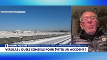 Philippe Nozière livre ses conseils pour éviter un accident lors d'un épisode de neige ou de verglas