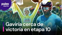 Philipsen gana la etapa 10 del Tour de France; Fernando Gaviria lo intentó y así quedó la general