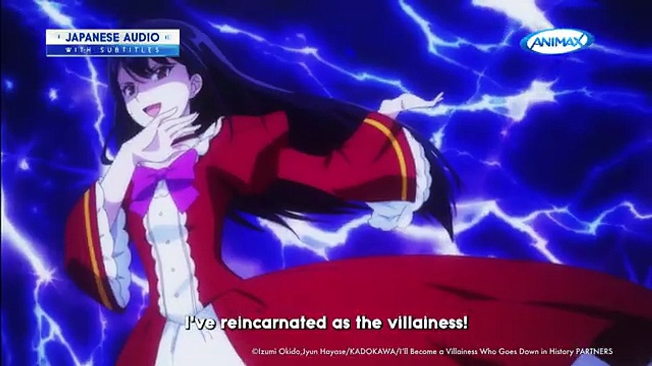 I'll Become a Villainess That Will Go Down in History Saison 1 - I'll Become a Villainess Who Goes Down in History - Trailer (EN)