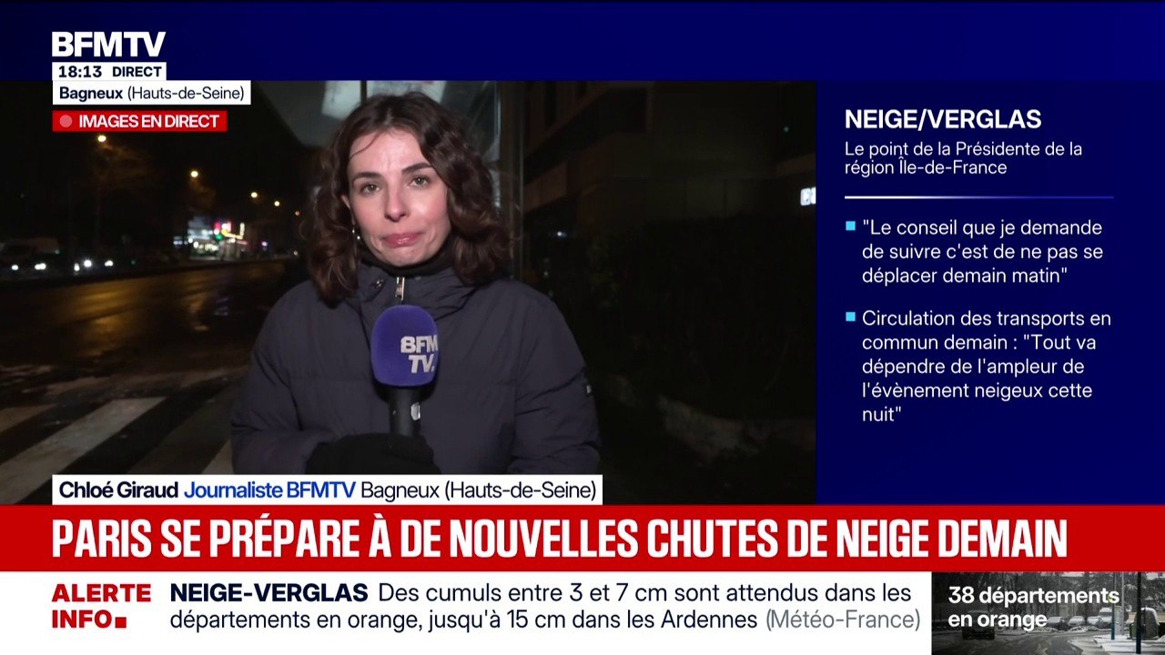 Vigilance orange en Île-de-France: comment les Franciliens vont s'organiser dans les transports face aux nouvelles chutes de neige