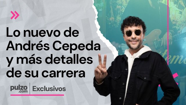 Andrés Cepeda, cuenta detalles de 'Prométeme' y lo que viene para su carrera musical | Pulzo