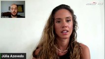 Jogadora de Vôlei que foi baleada, Júlia Azevedo atualiza recuperação e detalha retorno