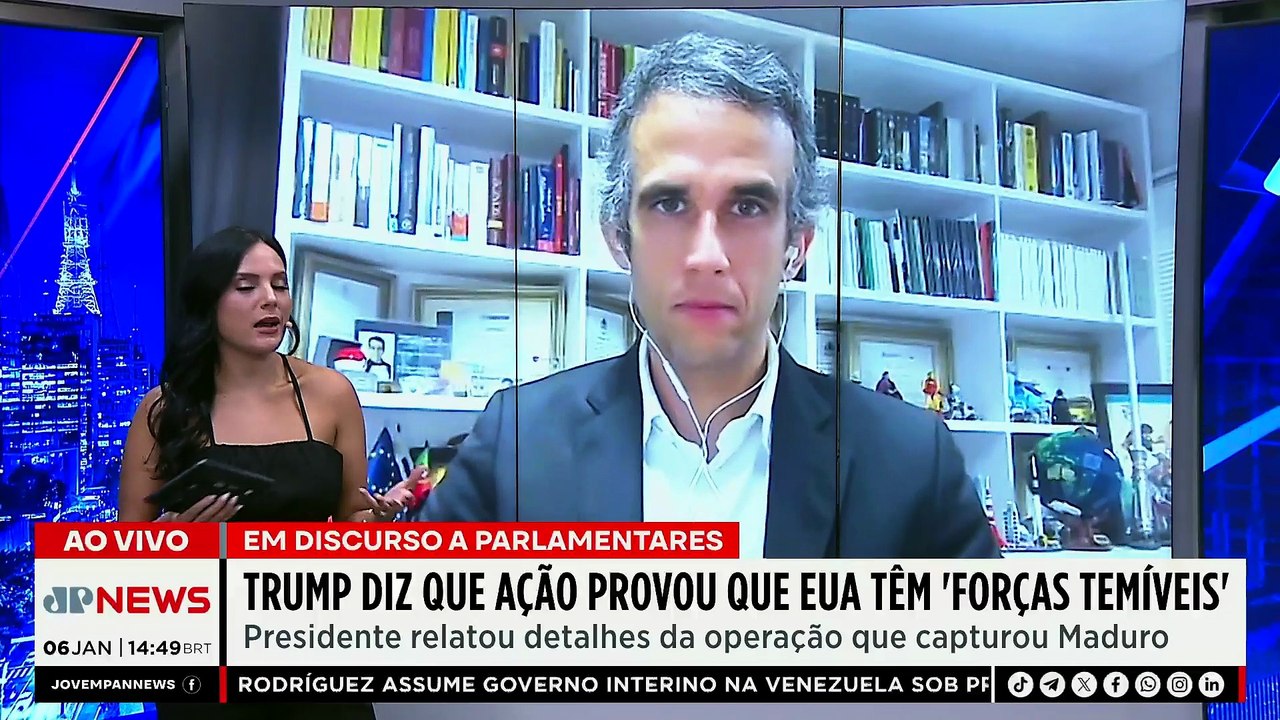 “Venezuela é hoje um campo estratégico”, diz Lucena sobre ação dos EUA contra Maduro | TEMPO REAL