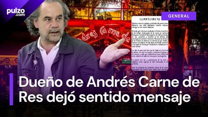 Dueño de Andrés Carne de Res escribió poético mensaje a Laura Villamil | Pulzo