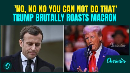 VIDEO: Trump TEARS into Macron, Europe Over Imposing Tariffs; Asserts Total Dominance; ‘I will Do..’