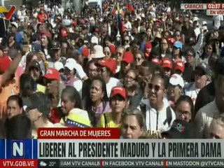 Mujeres venezolanas reafirman su apoyo a la Primera Dama Cilia Flores y al Presidente Maduro