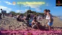 Barcelona Daily Beach Walk 6 January 2026 4K