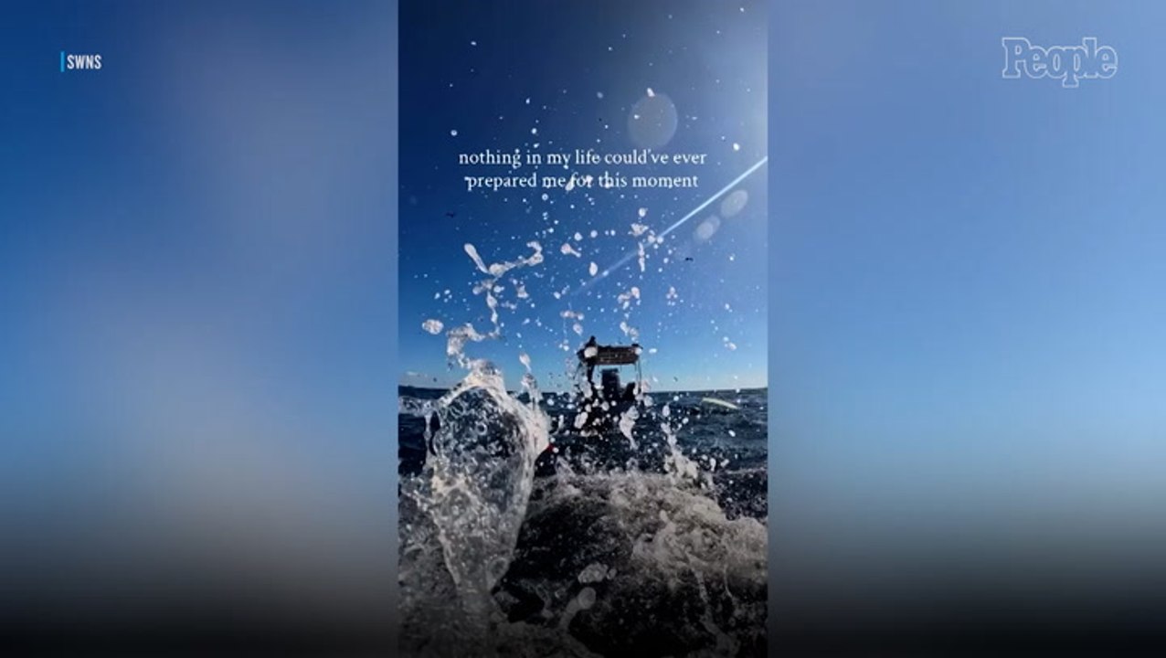 Free Divers Left Screaming After Sudden Close Encounter with Hungry Whale in the Open Ocean