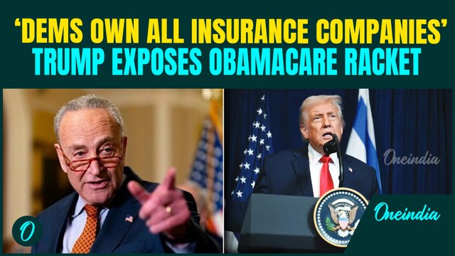 VIDEO: Trump Torches Democrats, Schumer Over Obamacare, Slams for Profiteering Over Citizens’ Health