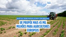 Von der Leyen promete financiamento antecipado para agricultores em esforço final para garantir acordo do Mercosul