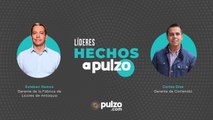 Líderes hechos a Pulzo presenta a Esteban Ramos Maya, Gerente de la Fabrica de licores de Antioquia