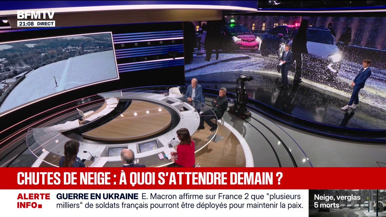 Routes, transports, vols: avec les chutes de neige de demain, à quoi faut-il s'attendre ?