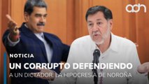 Un corrupto defendiendo a un dictador. La hipocresía de Noroña al defender a Maduro desde Roma