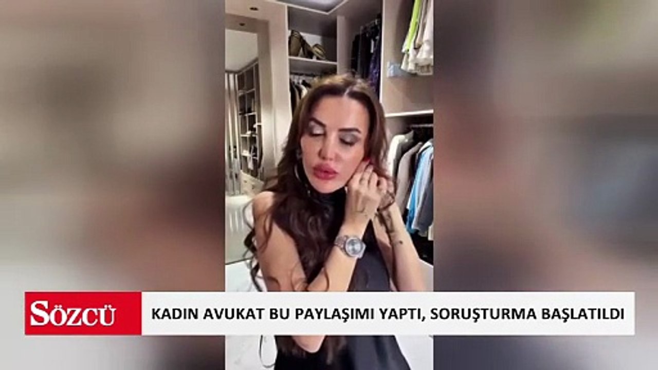 Kadın avukat bu paylaşımı yaptı, hakkında soruşturma başlatıldı