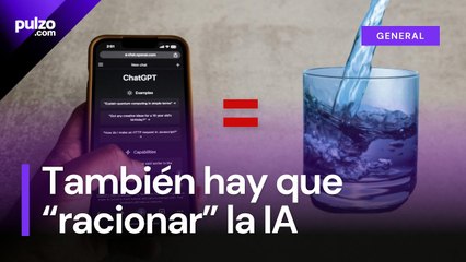 Una conversación con Chat GPT podría consumir hasta medio litro de agua | Pulzo