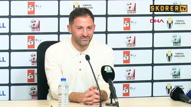 Domenico Tedesco'dan iddialı sözler: Bütün kupaları kazanmak istiyoruz